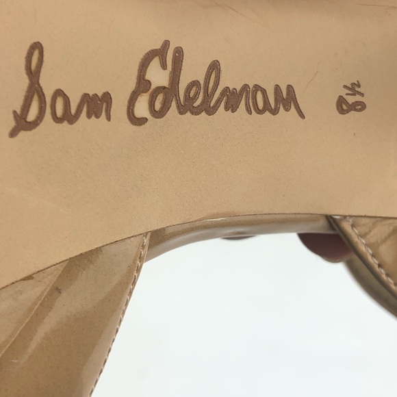Sam Edelman nude sexy platforms - Picture 5 of 8